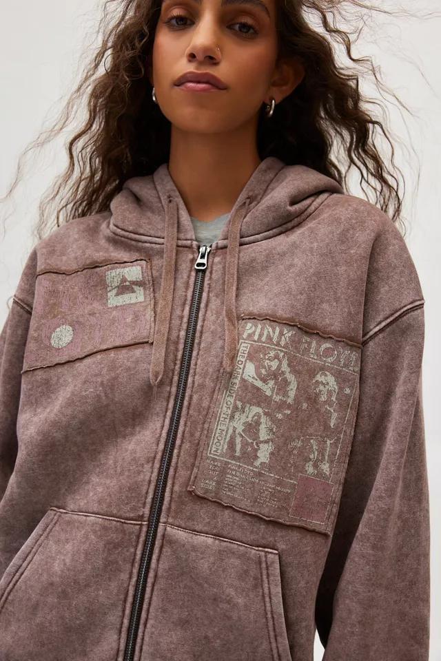 Pink Floyd Patched Graphic Hoodie Sweatshirt by URBAN OUTFITTERS Pink Floyd Patched Graphic Hoodie Sweatshirt by URBAN OUTFITTERS