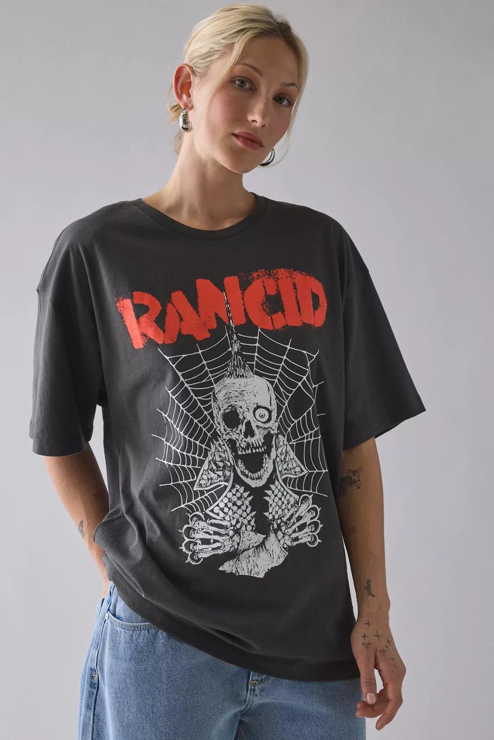Rancid Skull Graphic Oversized Tee by URBAN OUTFITTERS