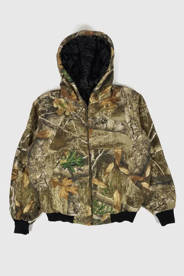 Reworked Camo Hooded Jacket by URBAN OUTFITTERS