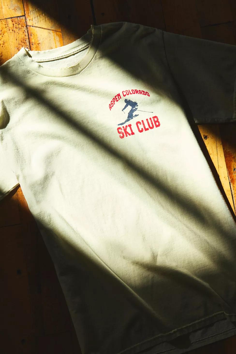 Ski Club Graphic Tee by URBAN OUTFITTERS