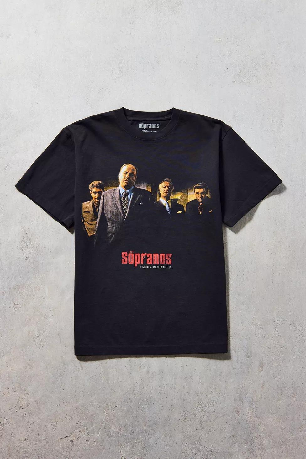 The Sopranos Graphic Heavyweight Cotton Tee by URBAN OUTFITTERS