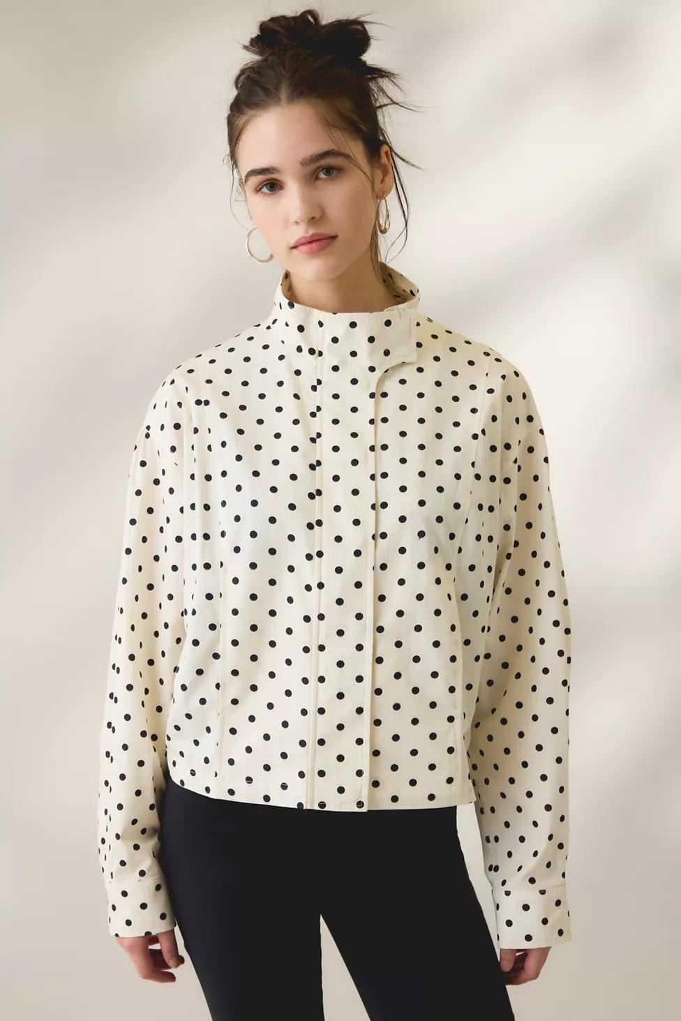 UO Allison Polka Dot Jacket by URBAN OUTFITTERS