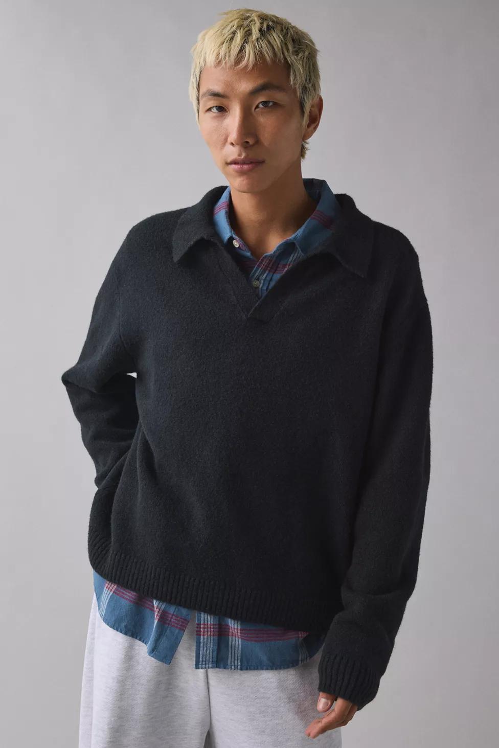 UO Bodhi Polo Sweater by URBAN OUTFITTERS