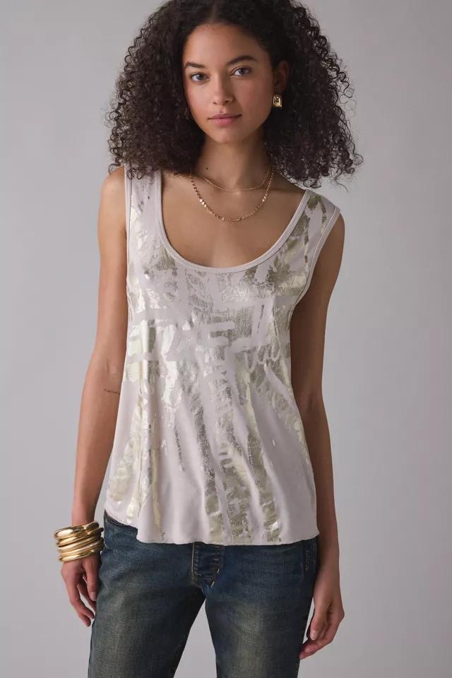 UO Kingston Graphic Oversized Tank Top by URBAN OUTFITTERS