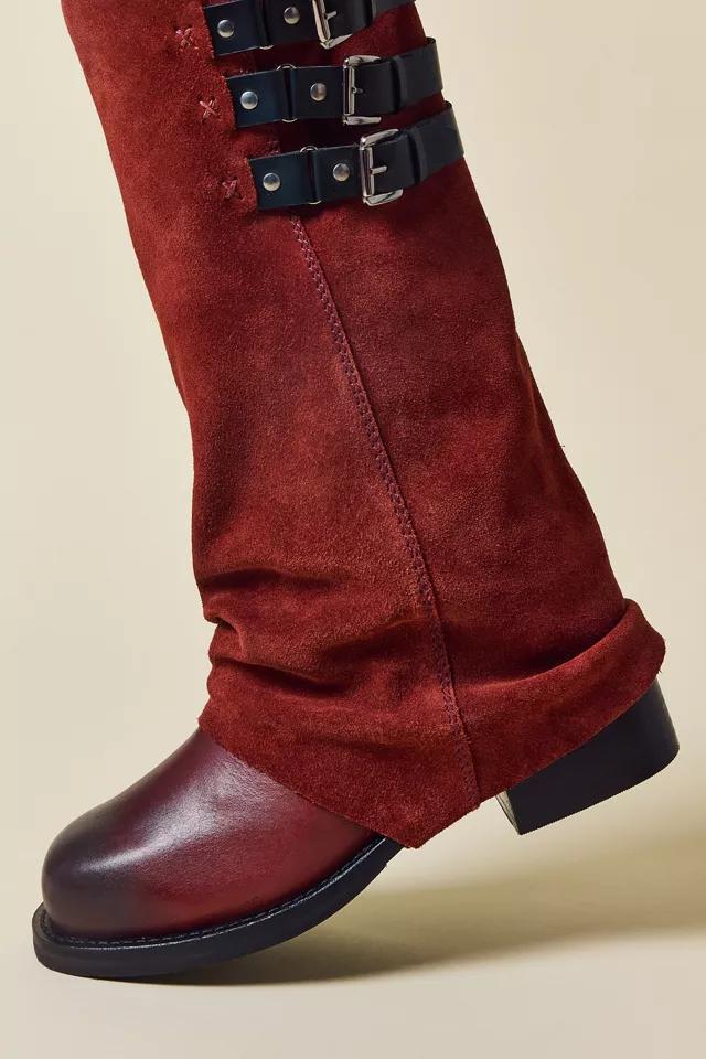 UO Suede Foldover Boots by URBAN OUTFITTERS