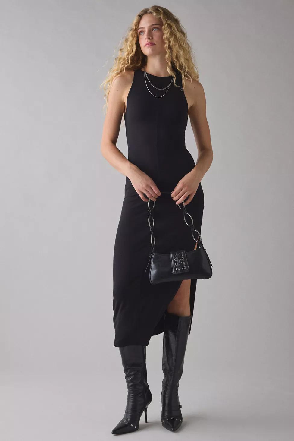 UO Tara Tank Jersey Knit Midi Dress by URBAN OUTFITTERS