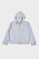 Vintage 1950's Seersucker Hooded Sailing Jacket by URBAN OUTFITTERS