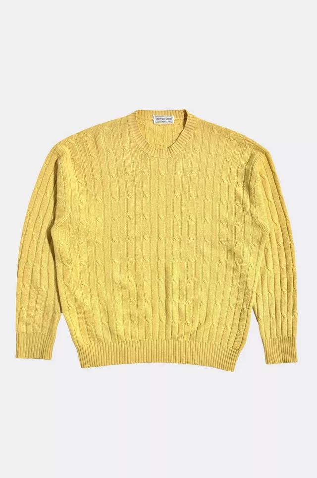 Vintage 1970's Chantal Uomo Cable Knit Sweater by URBAN OUTFITTERS