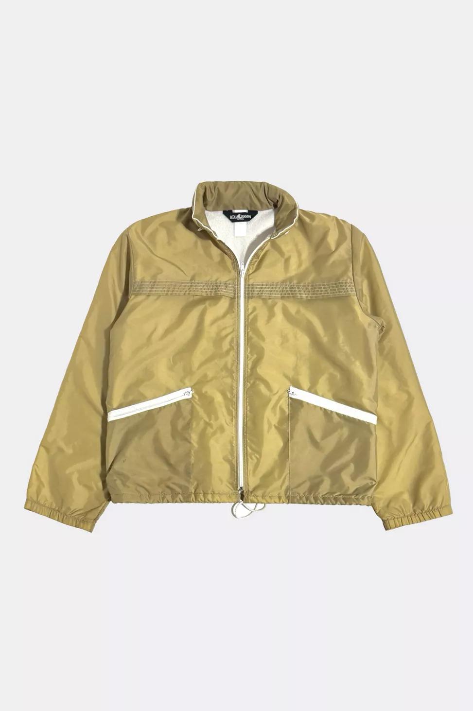 Vintage 1980's Aquasheen Zip Windbreaker Jacket by URBAN OUTFITTERS