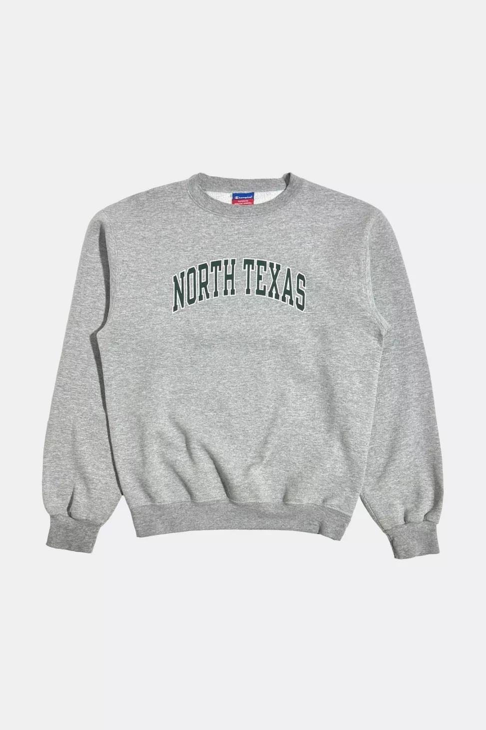 Vintage 1990's North Texas Champion Crewneck Sweater by URBAN OUTFITTERS