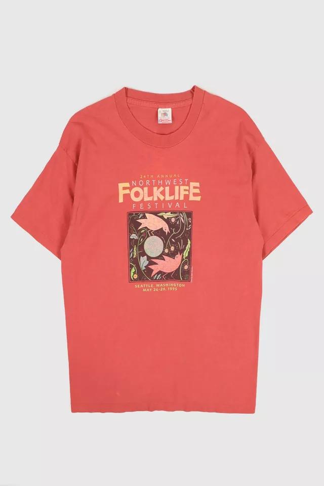 Vintage 1995 Northwest Folklife Festival Tee by URBAN OUTFITTERS