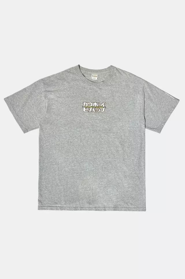 Vintage 2000's Cowboy Bebop Faded Gray T-Shirt by URBAN OUTFITTERS