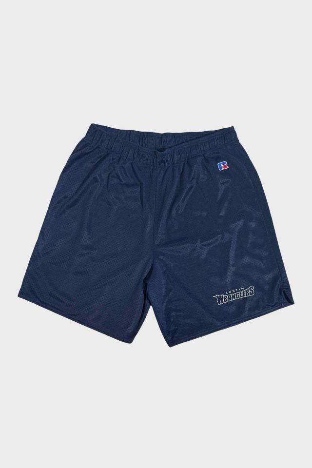 Vintage 2000's Russell Athletics “Austin Wranglers” 7” Gym Shorts by URBAN OUTFITTERS