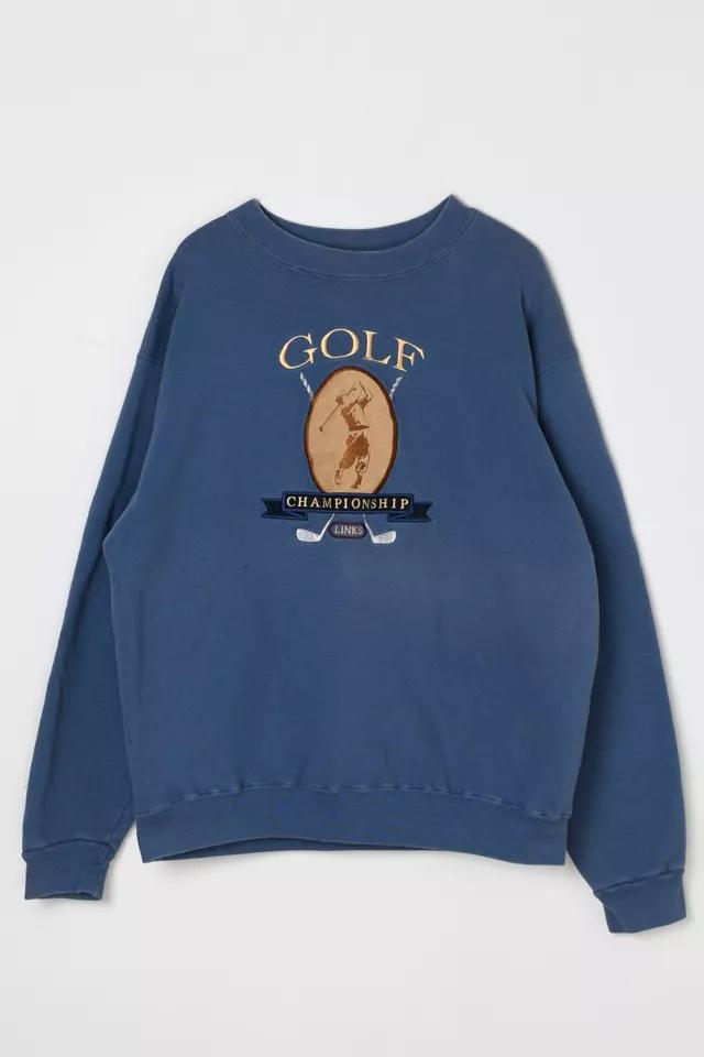 Vintage 90s Embroidered Golf Sweatshirt by URBAN OUTFITTERS