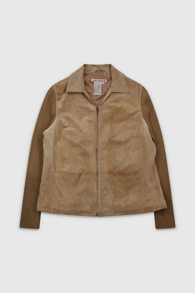Vintage 90s Tan Suede Jacket by URBAN OUTFITTERS