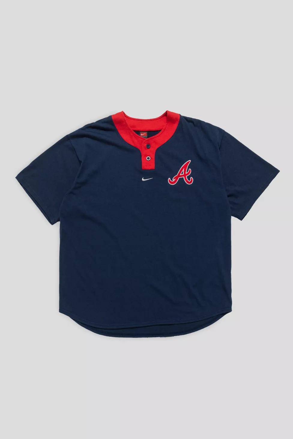 Vintage Atlanta Braves Baseball Jersey by URBAN OUTFITTERS
