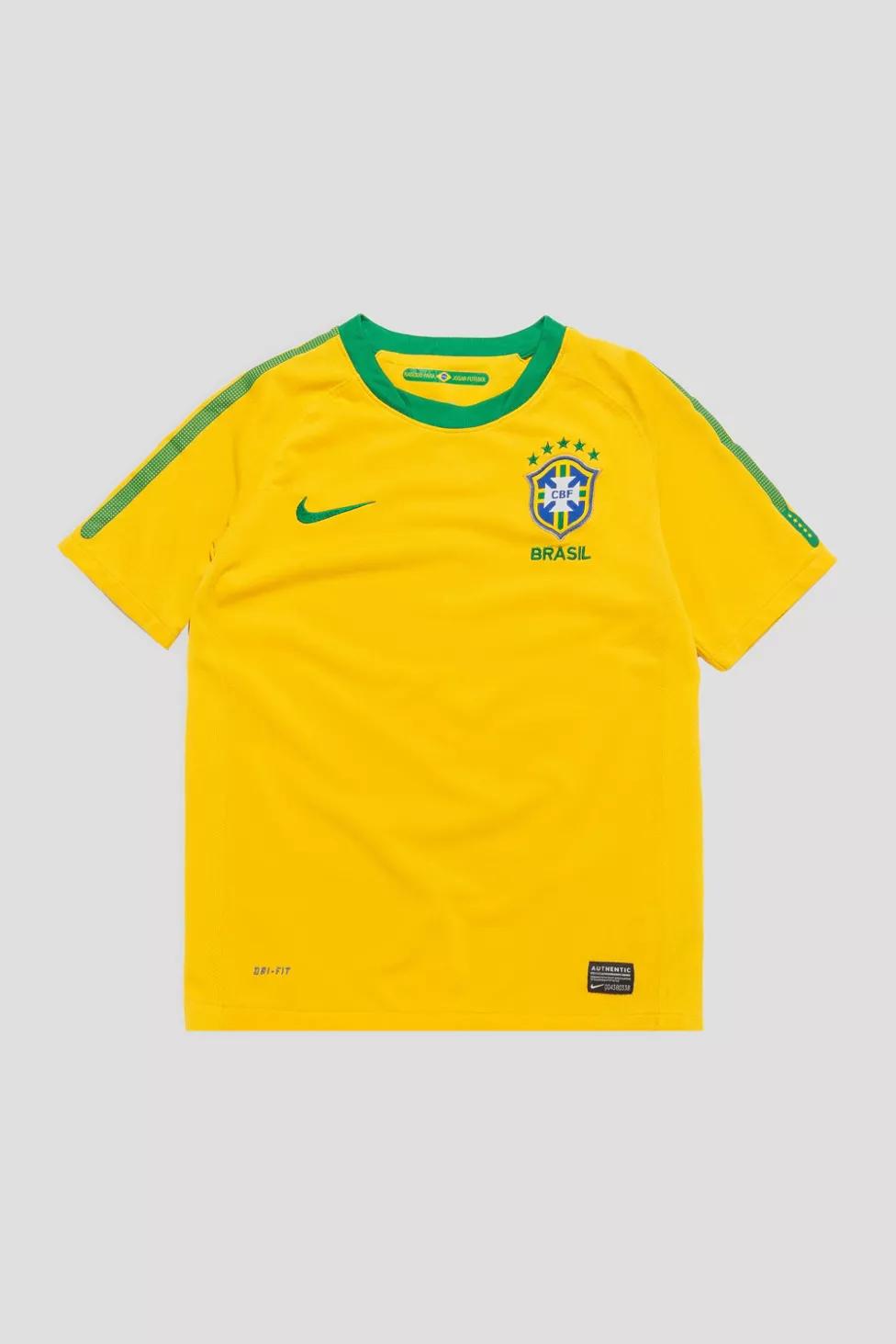 Vintage Brazil Soccer Jersey by URBAN OUTFITTERS