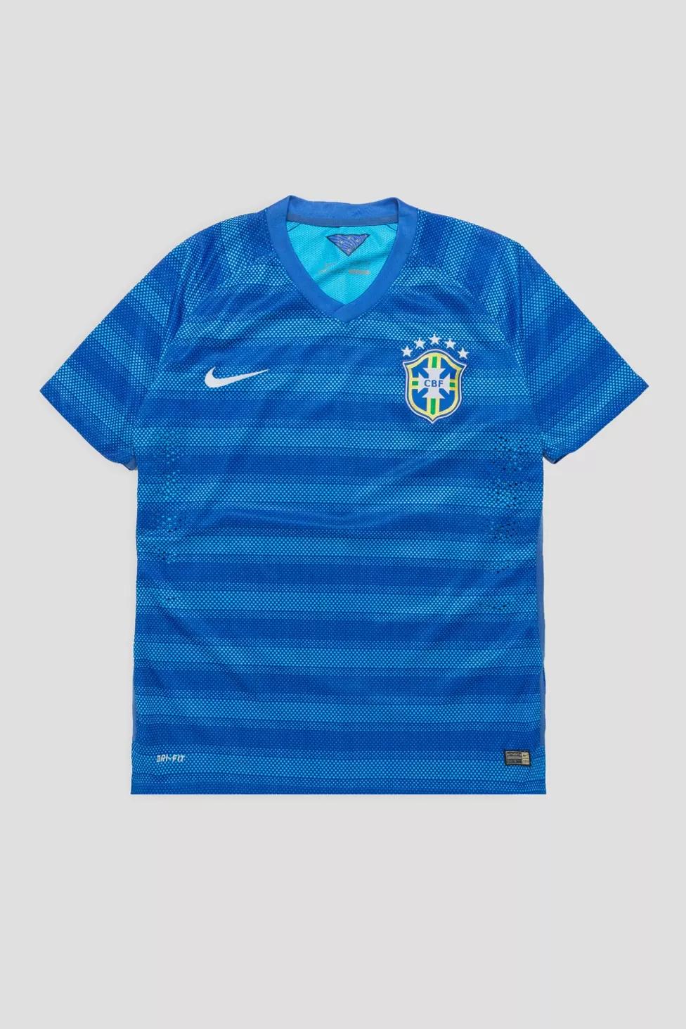 Vintage Brazil Soccer Jersey by URBAN OUTFITTERS