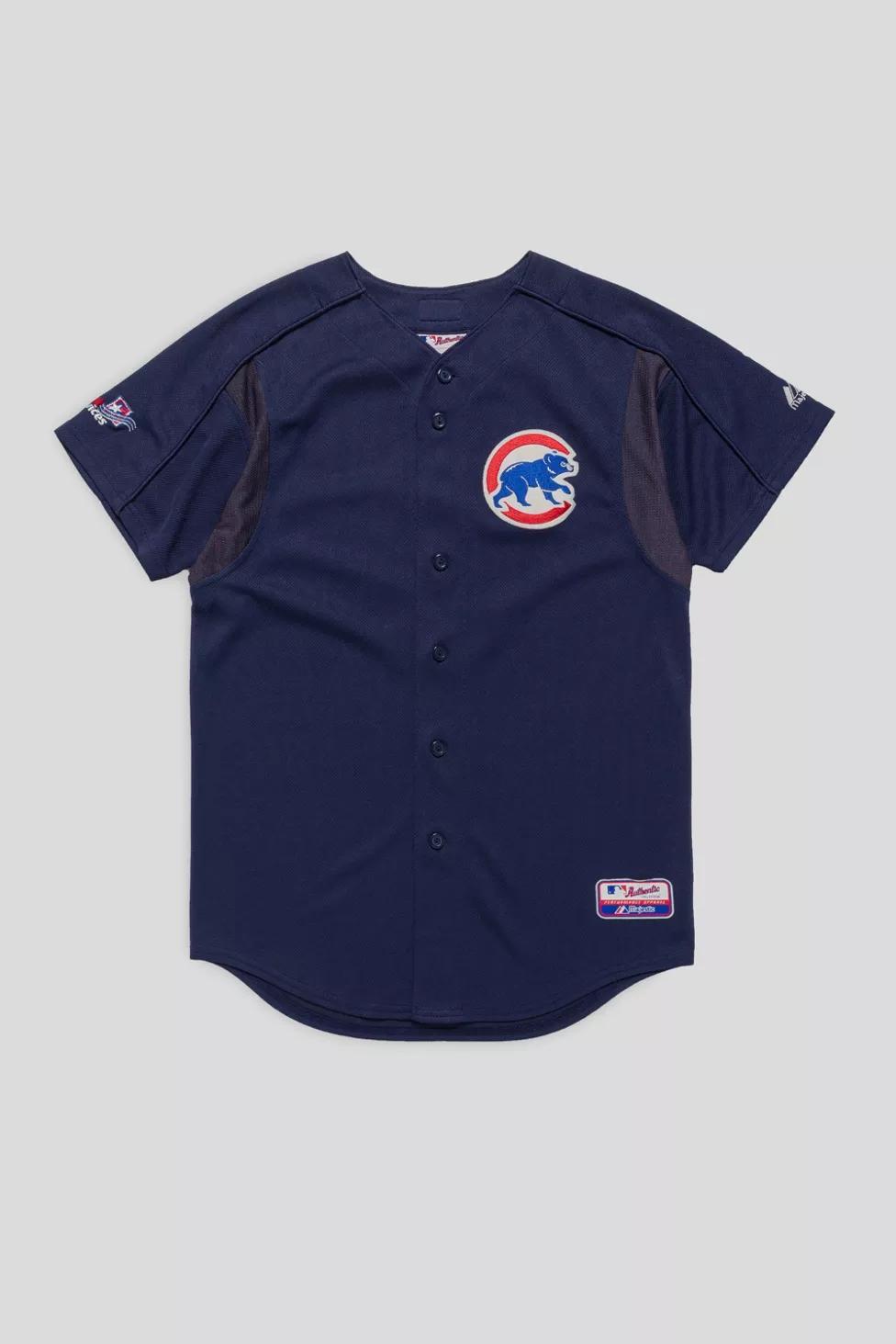 Vintage Chicago Cubs Baseball Jersey by URBAN OUTFITTERS