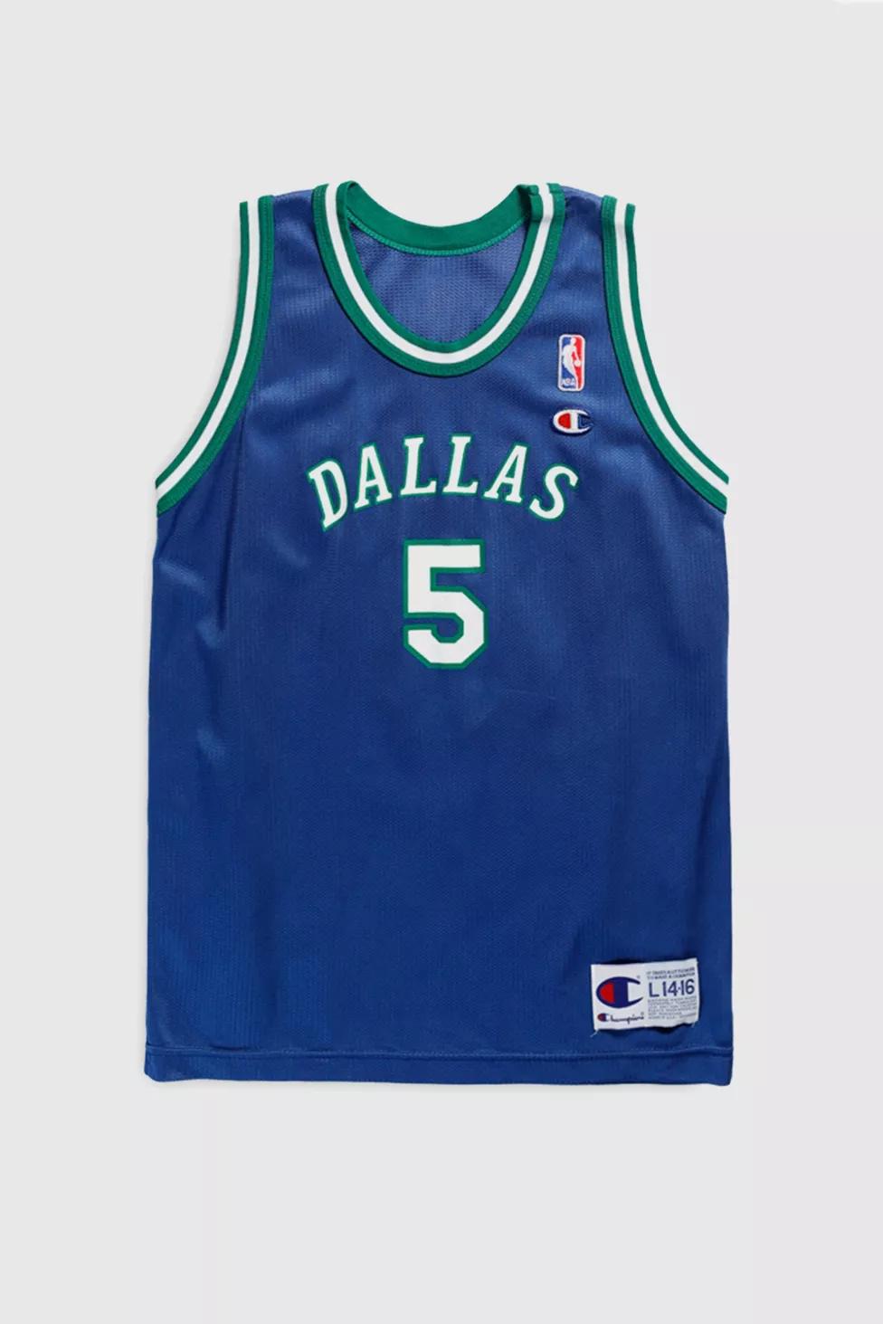Vintage Dallas Mavericks NBA Jersey 003 by URBAN OUTFITTERS