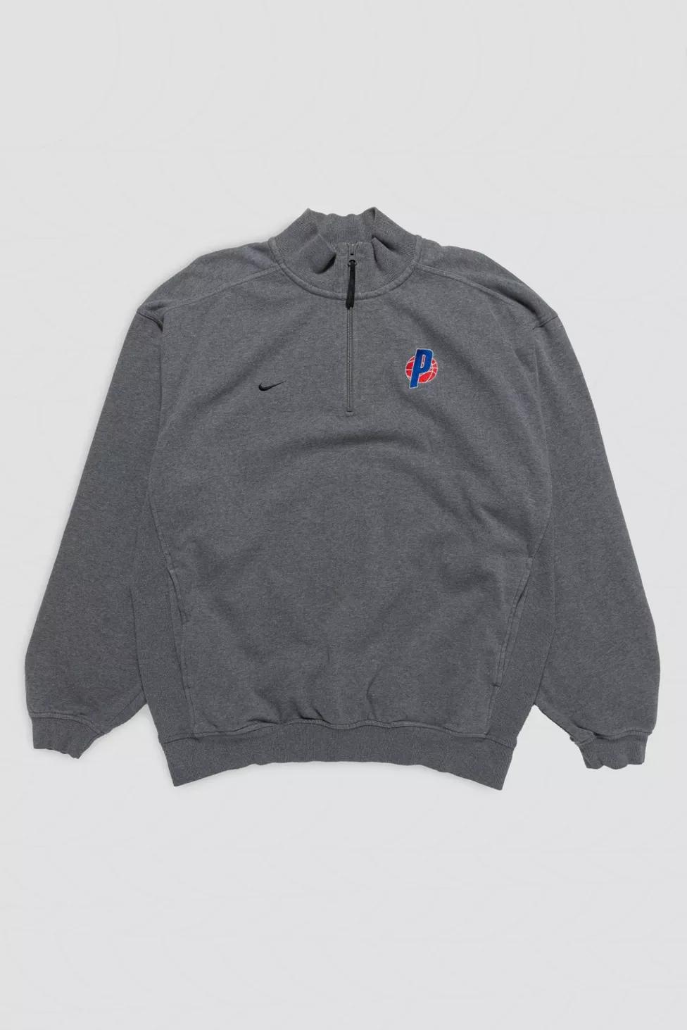 Vintage Detroit Pistons Quarter Zip by URBAN OUTFITTERS