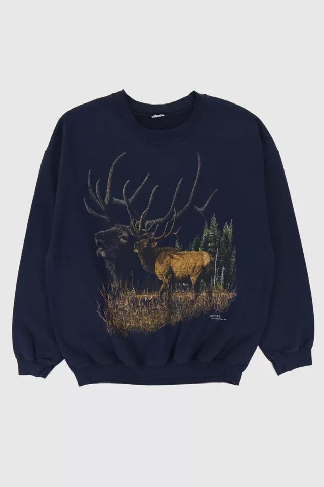 Vintage Elk Crewneck by URBAN OUTFITTERS
