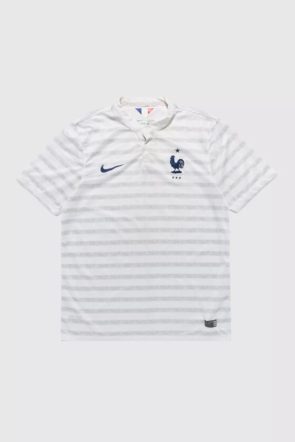 Vintage France Team Soccer Jersey by URBAN OUTFITTERS
