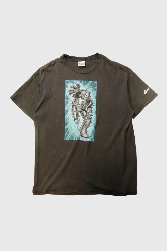Vintage Graphitti 2001 Marvel Comics Graphic T-Shirt by URBAN OUTFITTERS