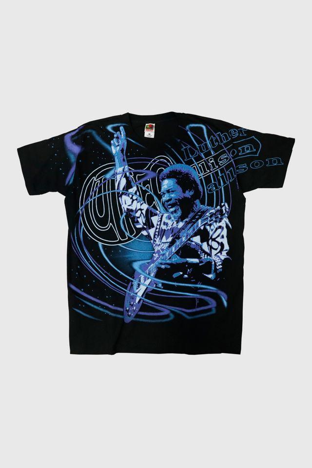 Vintage Luther Allison Blues AOP Graphic T-Shirt by URBAN OUTFITTERS