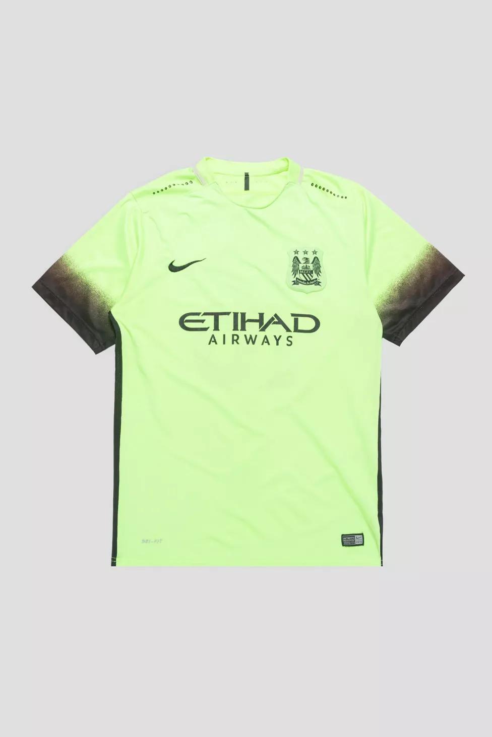 Vintage Manchester City Soccer Jersey by URBAN OUTFITTERS