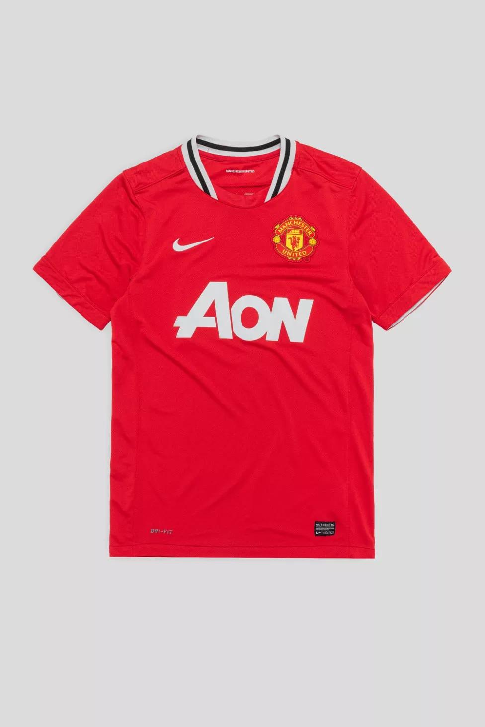 Vintage Manchester United Soccer Jersey by URBAN OUTFITTERS