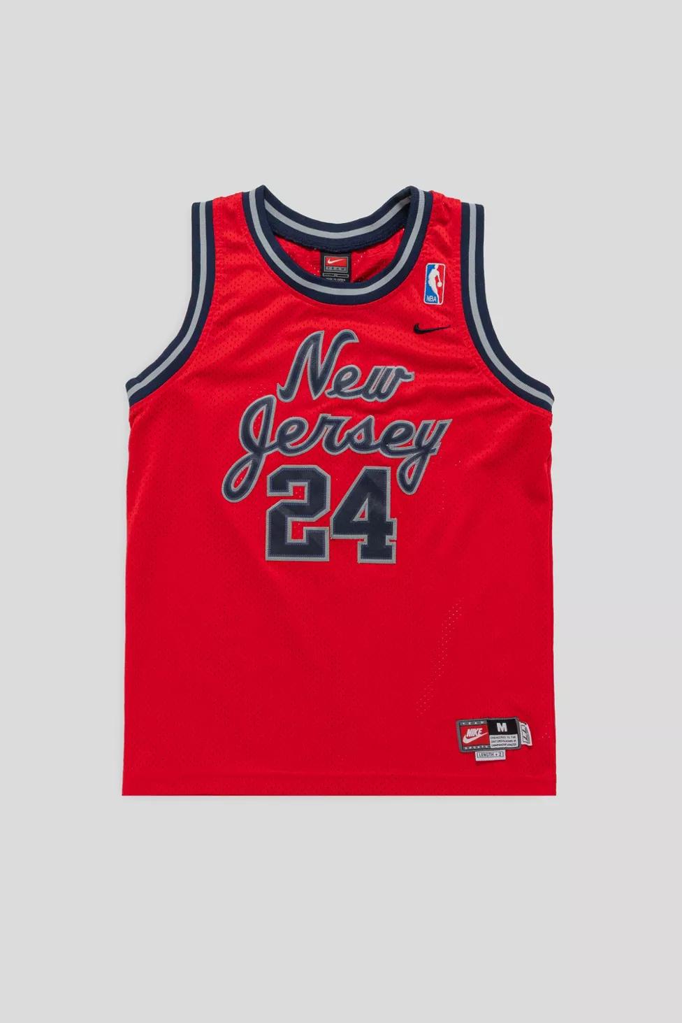 Vintage New Jersey Nets Basketball Jersey by URBAN OUTFITTERS Vintage New Jersey Nets Basketball Jersey by URBAN OUTFITTERS