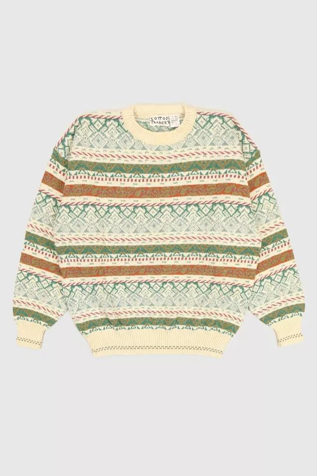 Vintage Pattern Sweater by URBAN OUTFITTERS
