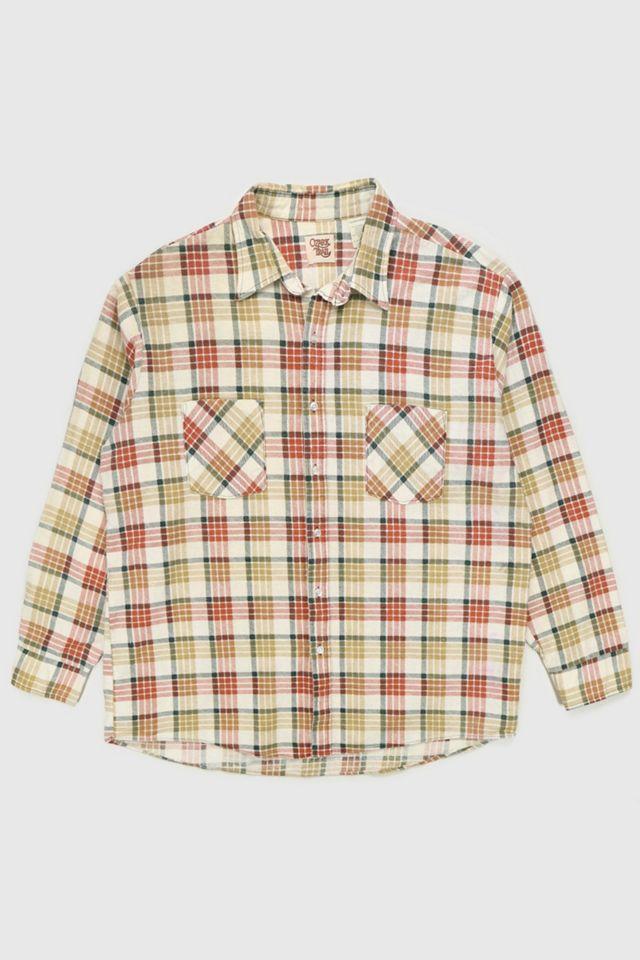 Vintage Plaid Button-Down Shirt by URBAN OUTFITTERS