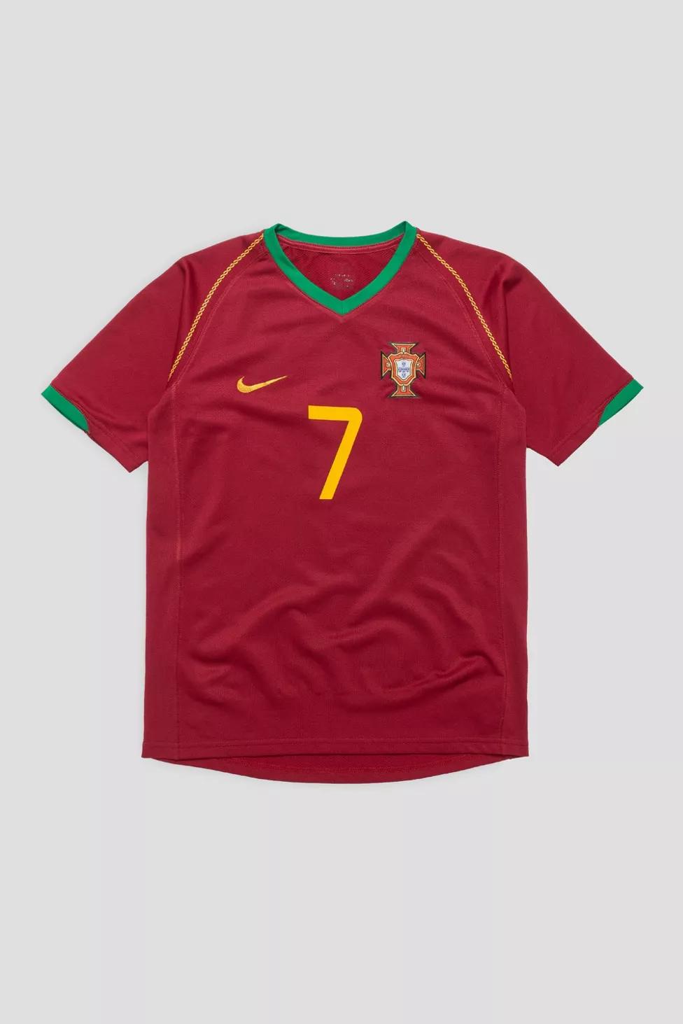 Vintage Portugal Team Soccer Jersey by URBAN OUTFITTERS