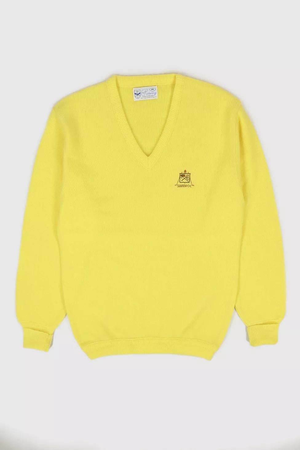 Vintage Seaview V-Neck Sweater by URBAN OUTFITTERS