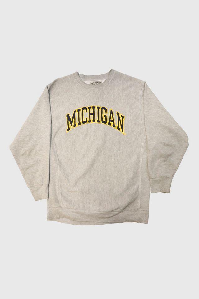 Vintage Steve and Barry's Michigan Sweatshirt by URBAN OUTFITTERS