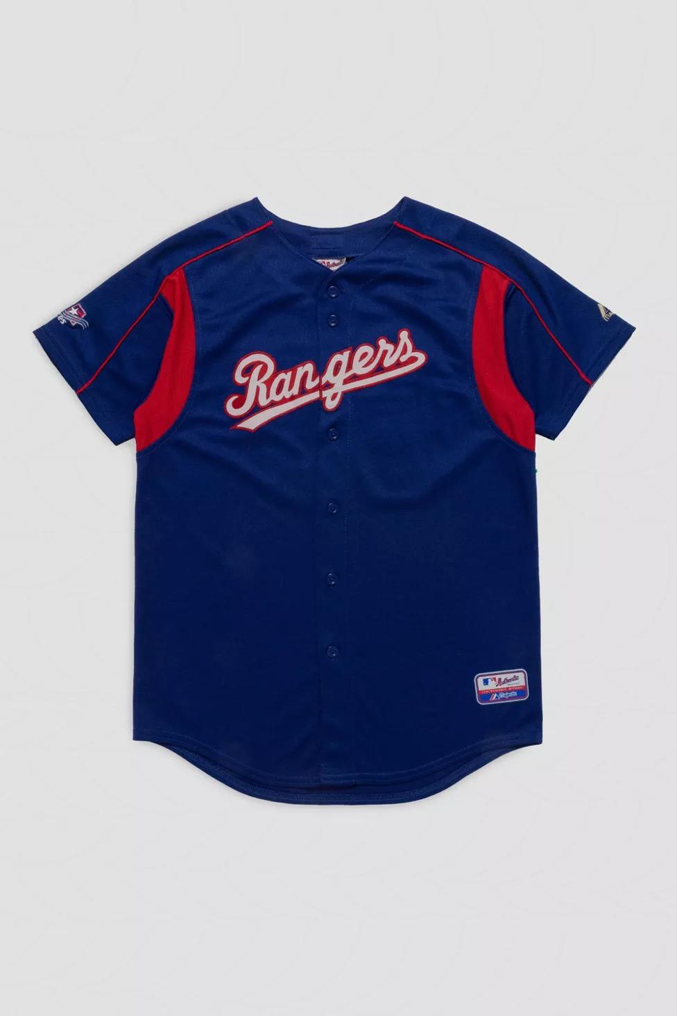 Vintage Texas Rangers Baseball Jersey by URBAN OUTFITTERS