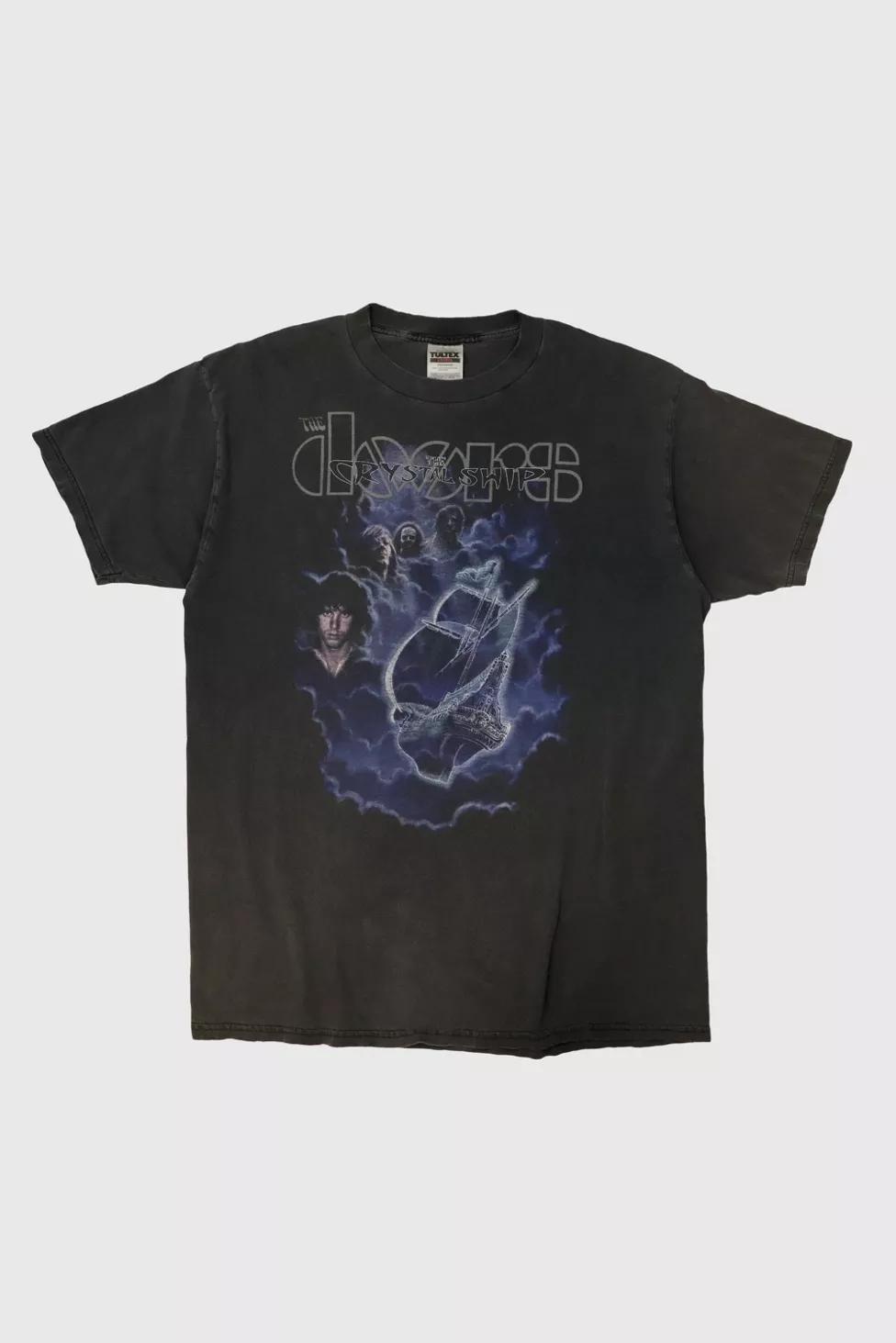 Vintage The Doors Crystal Ship Graphic T-Shirt by URBAN OUTFITTERS