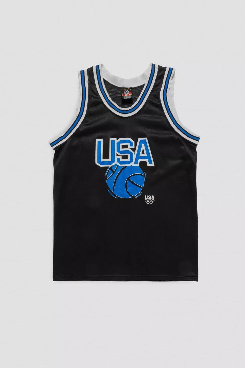 Vintage USA Olympics Basketball Jersey by URBAN OUTFITTERS