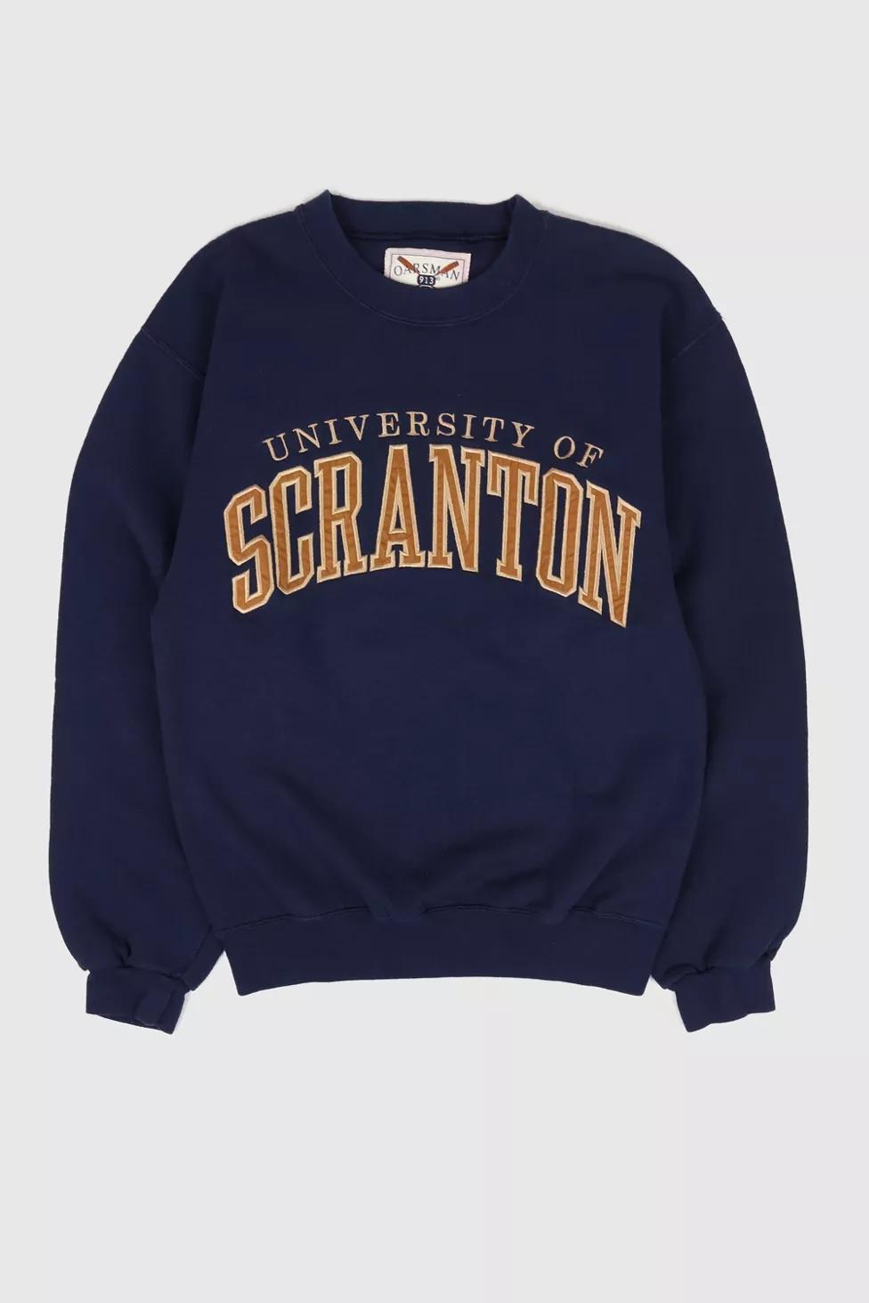 Vintage University of Scranton Crewneck Sweatshirt by URBAN OUTFITTERS Vintage University of Scranton Crewneck Sweatshirt by URBAN OUTFITTERS