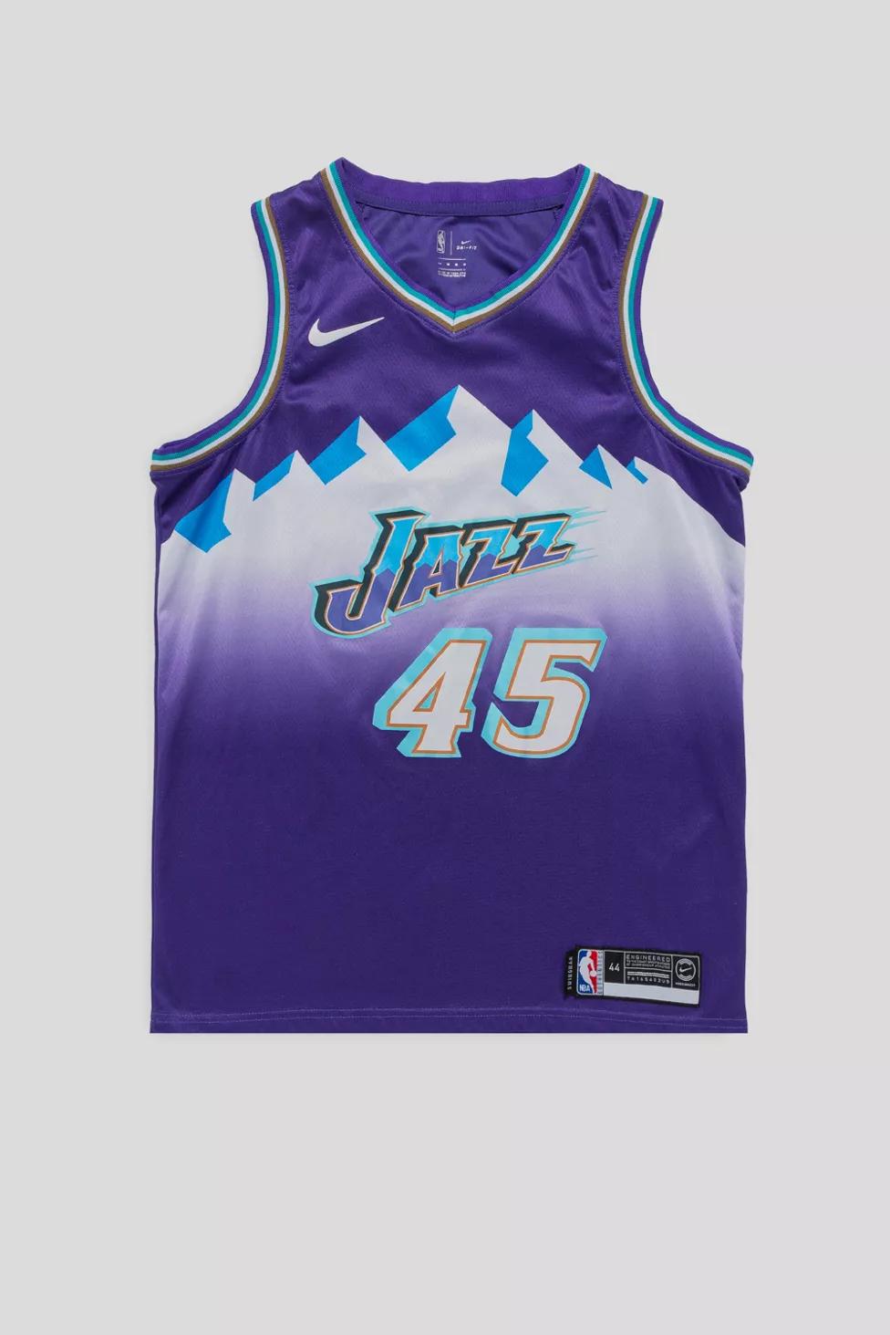 Vintage Utah Jazz Basketball Jersey by URBAN OUTFITTERS