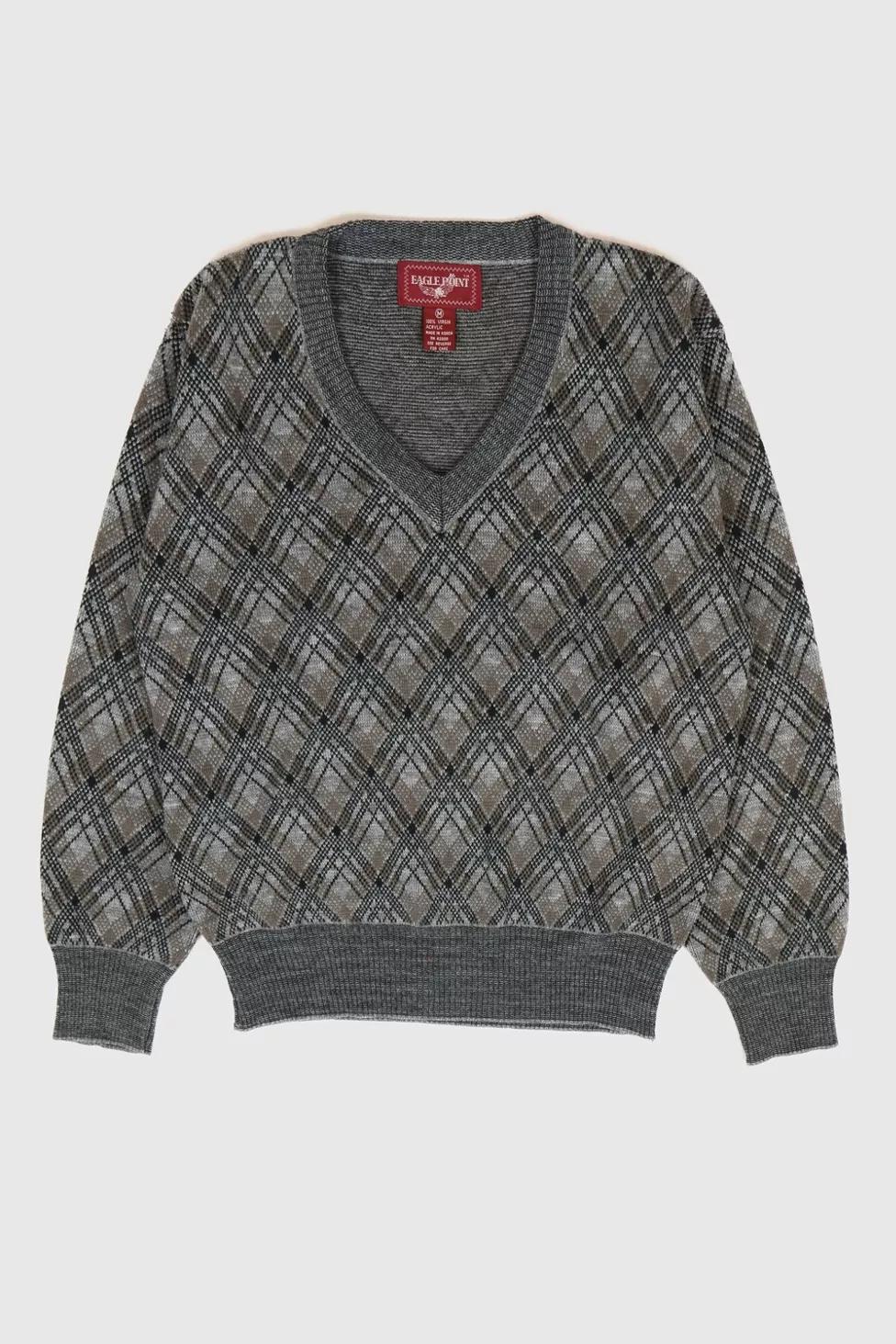 Vintage V-Neck Sweater by URBAN OUTFITTERS