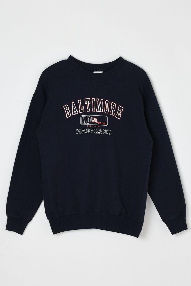 Vintage Y2K Baltimore Maryland Sweatshirt by URBAN OUTFITTERS