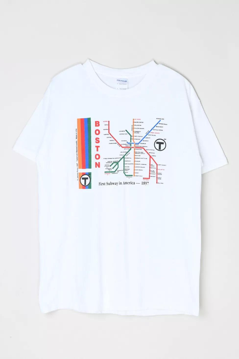 Vintage Y2k Boston T T-Shirt by URBAN OUTFITTERS