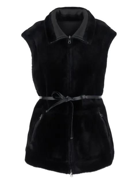 belted gilet by URBANCODE