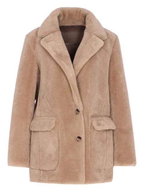 reversible faux fur coat by URBANCODE