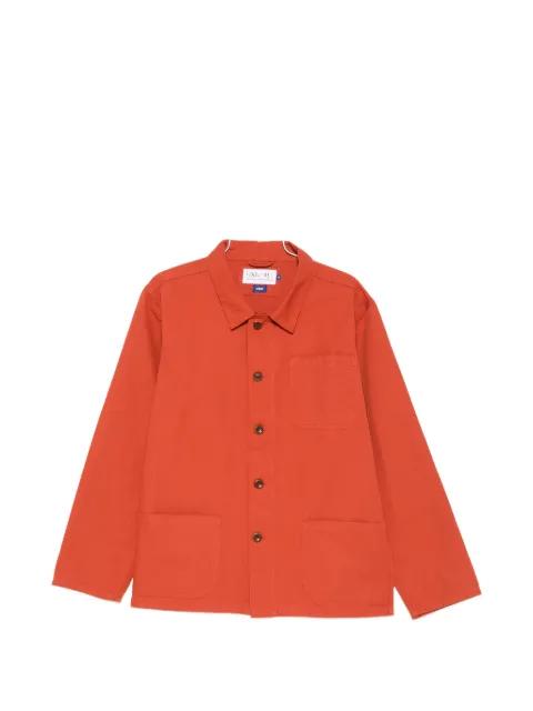 chest-pocket shirt jacket by USKEES