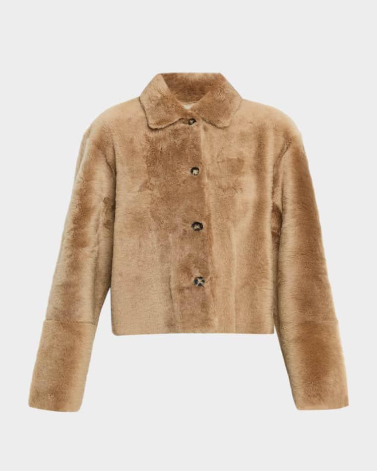 Julee Shearling Jacket by UTZON