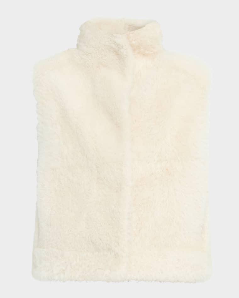Victor Reversible Shearling Vest by UTZON
